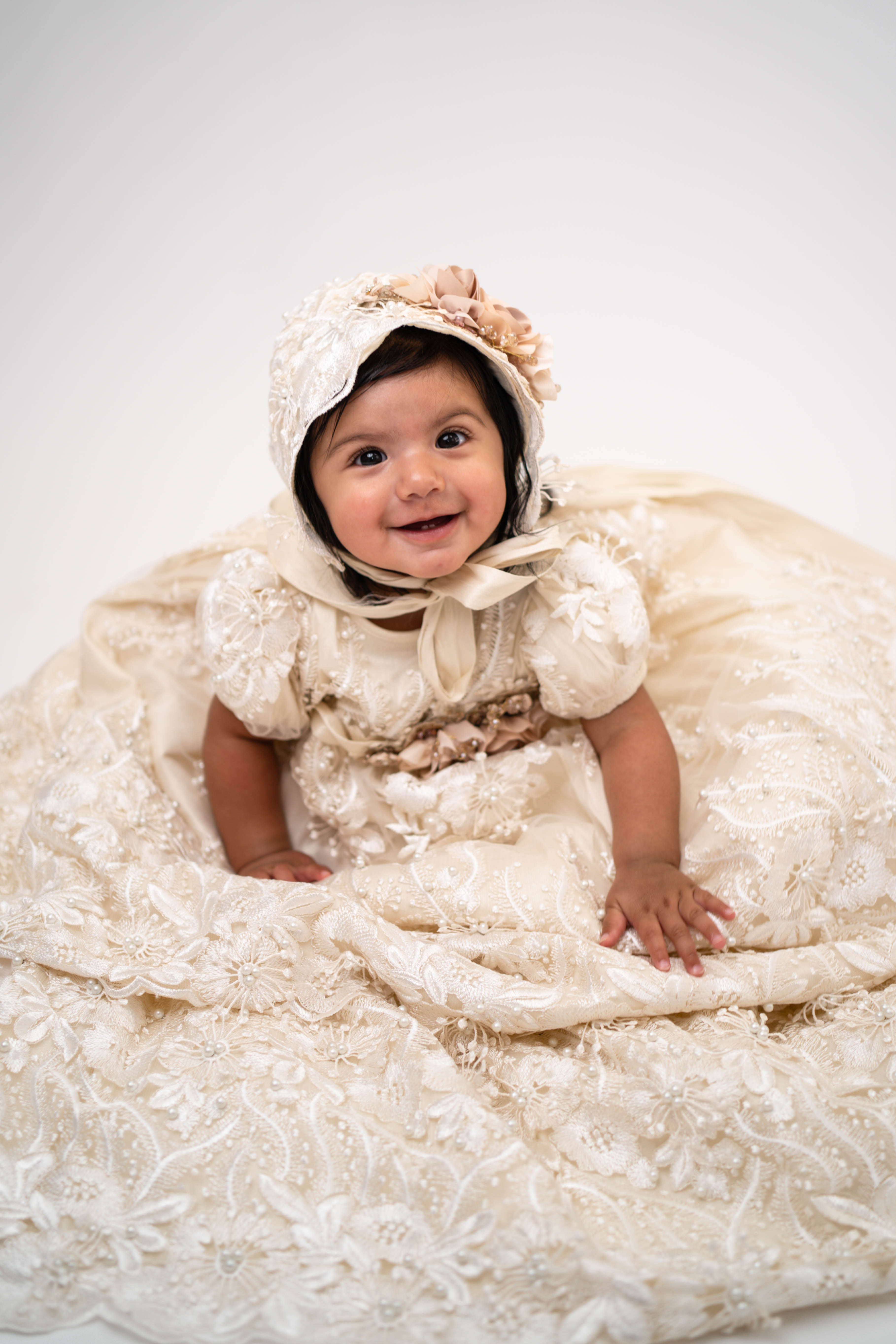 Parent holding a child close during a playful Vacaville family photo session.