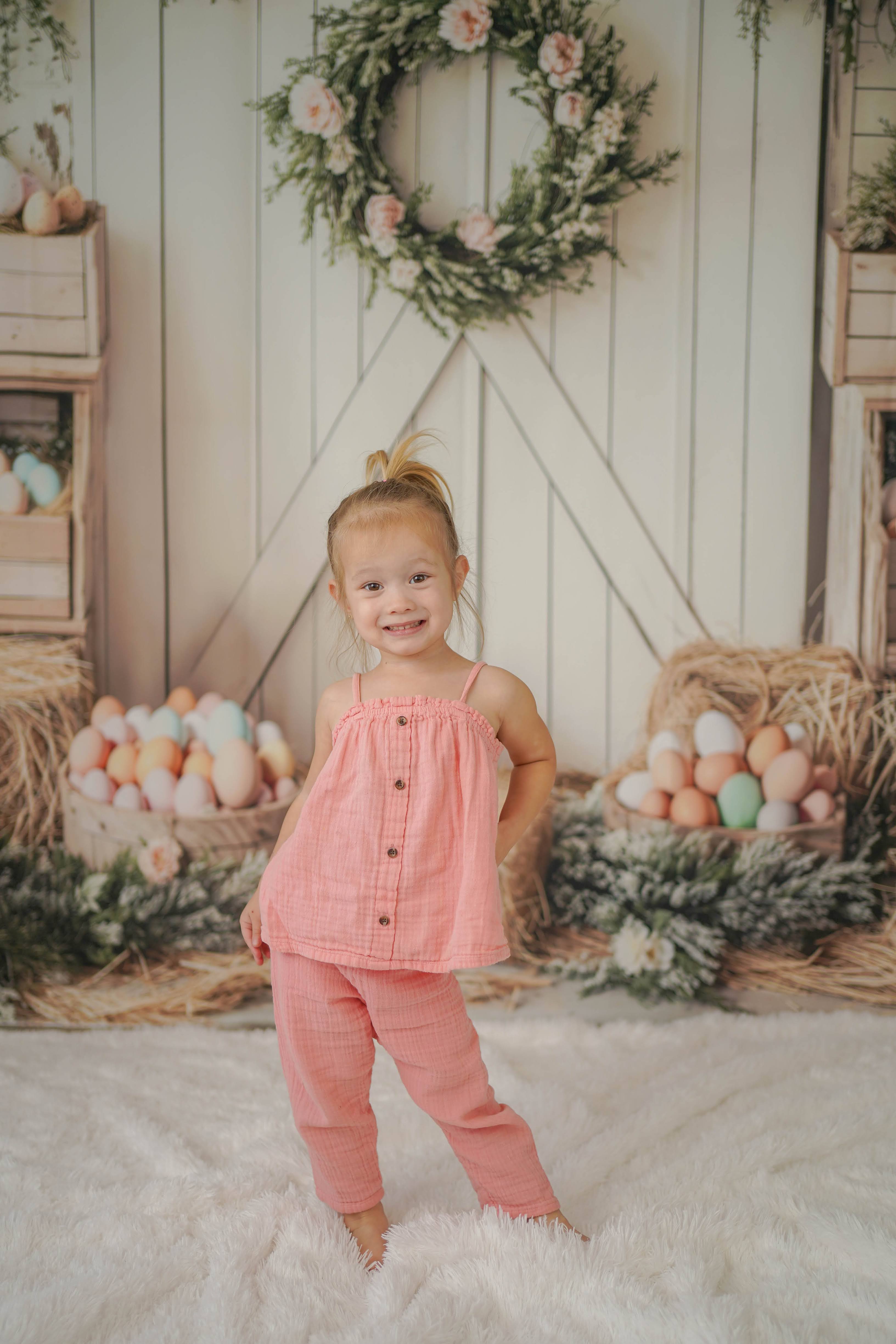 Young child in soft neutral light during a family photography session in Solano County.